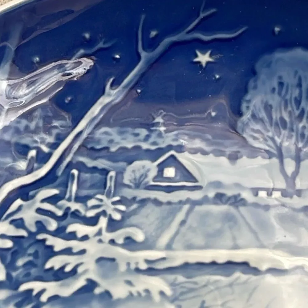 1970 Bing & Grondahl Christmas collector plate “ Pheasants in the snow” 8000/907